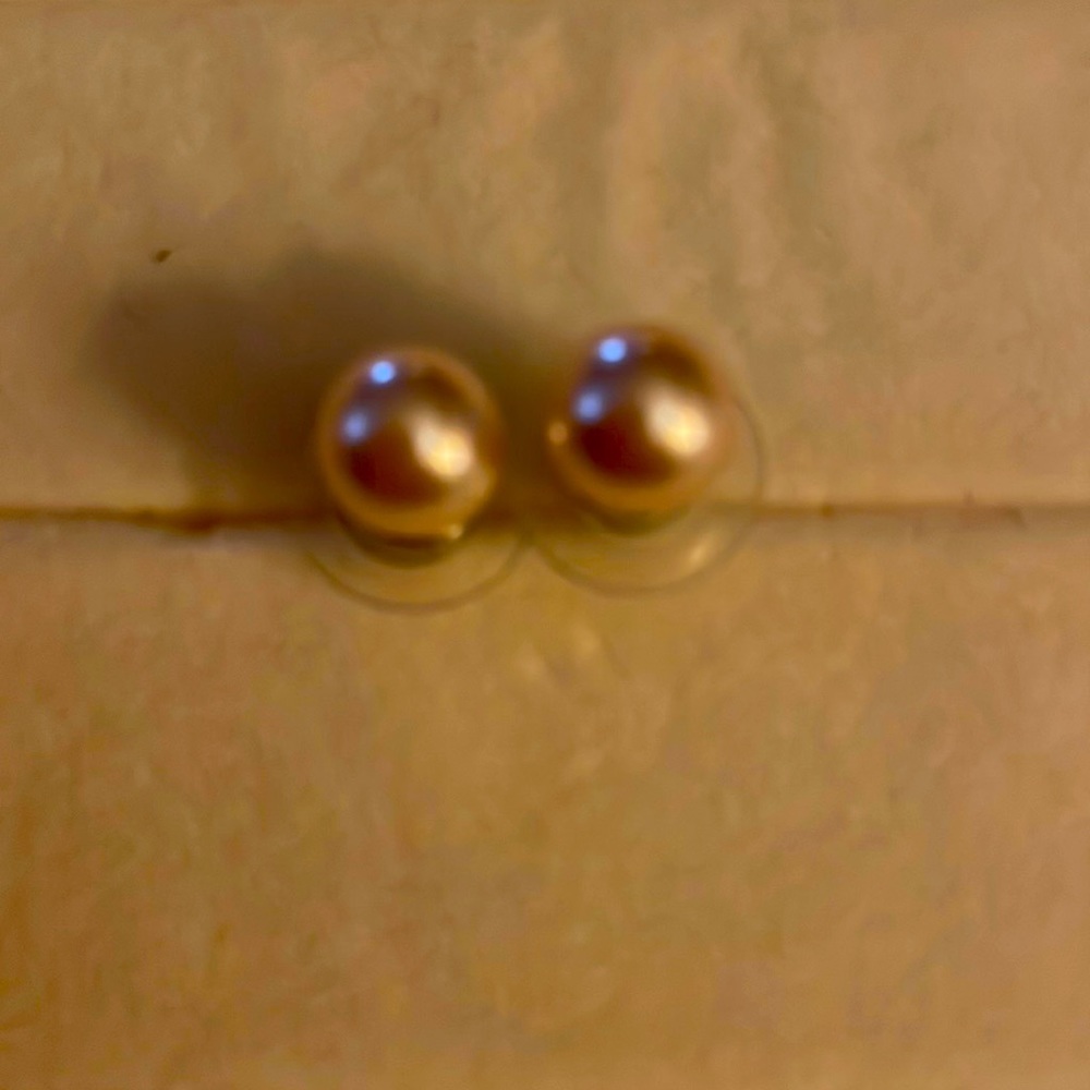 Fun and cute faux pearl earrings